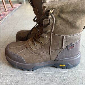 UGG Men's Dark Brown Snow Boots